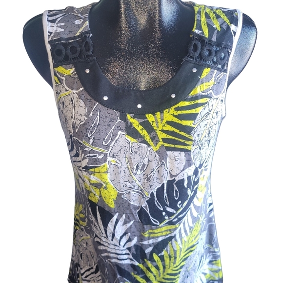 Ile Moorea Tropical Swimsuit Coverup M - Picture 2 of 7